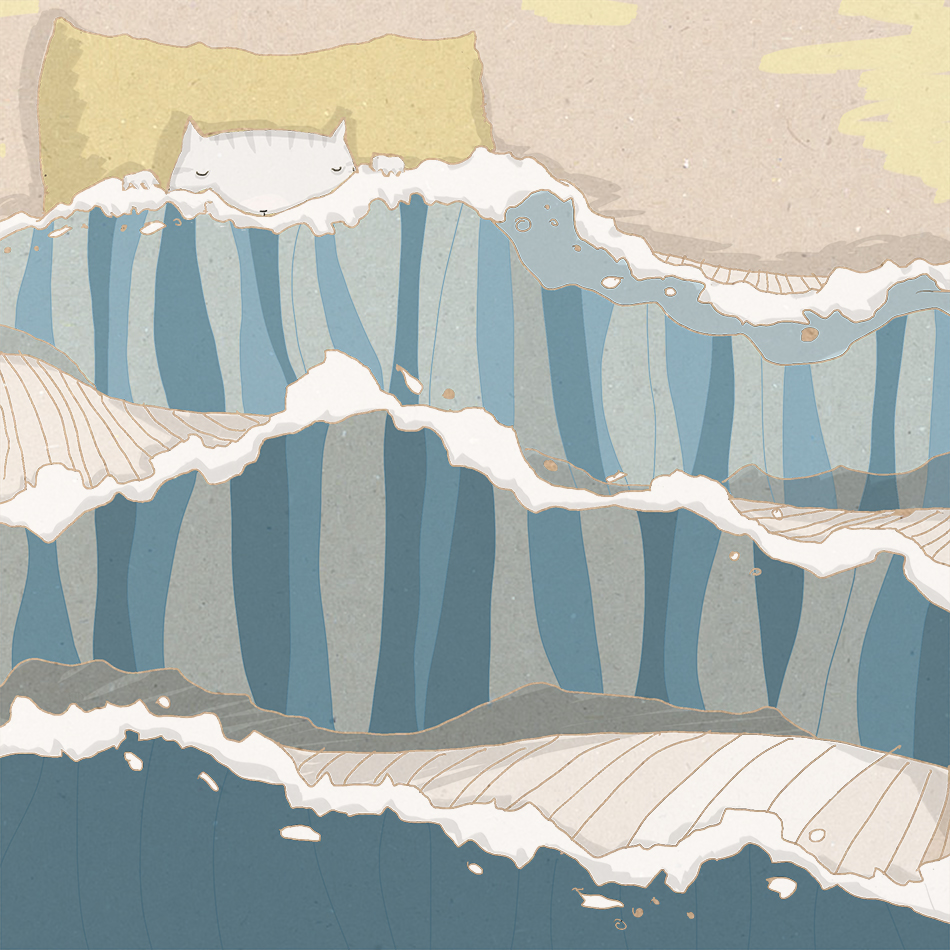 Acqua | Inverno illustrazione di tostoini